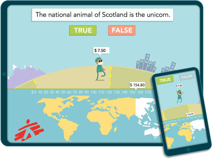 Doctors Without Borders Fund Raising Game